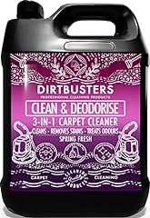 Dirtbusters carpet shampoo for sale  Delivered anywhere in UK