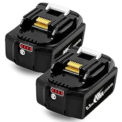 18v 5.5ah batteria usato  Spedito ovunque in Italia 