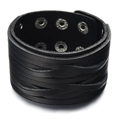 Large bracelet cuir d'occasion  Livré partout en France