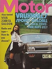 Motor magazine 1972 for sale  Delivered anywhere in UK