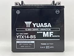 Yuasa battery ytx14 usato  Spedito ovunque in Italia 