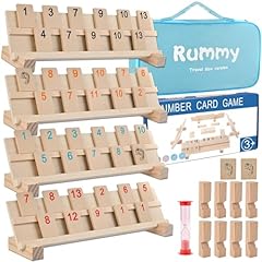 Wooderma rummy holzspiel gebraucht kaufen  Wird an jeden Ort in Deutschland