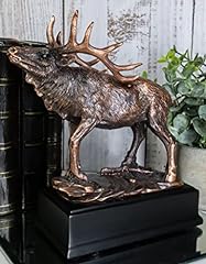 Ebros The Emperor Large Wapiti Bull Elk Deer Rustic for sale  Delivered anywhere in USA 