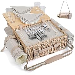 Multifunctional wicker picnic for sale  Delivered anywhere in USA 