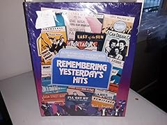Remembering yesterday hits for sale  Delivered anywhere in USA 