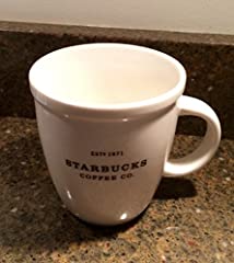 Starbucks Coffee 2001 Barista White & Black Logo Type for sale  Delivered anywhere in USA 