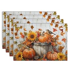 Wnoesat fall placemats for sale  Delivered anywhere in USA 