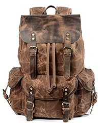 Wudon leather backpack for sale  Delivered anywhere in USA 