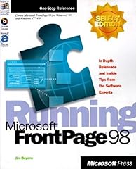 Running microsoft frontpage gebraucht kaufen  Wird an jeden Ort in Deutschland