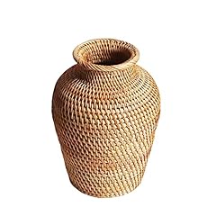 Isaken vaso rattan usato  Spedito ovunque in Italia 