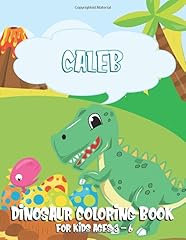 Caleb dinosaur coloring for sale  Delivered anywhere in USA 