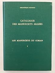 Catalogue manuscrits arabes d'occasion  Livré partout en France