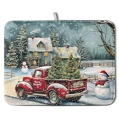 Christmas red truck for sale  Delivered anywhere in USA 