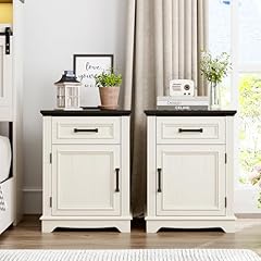 Maupvit white nightstand for sale  Delivered anywhere in USA 
