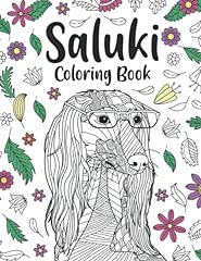 Saluki coloring book for sale  Delivered anywhere in UK