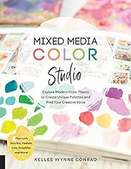 Mixed Media Color Studio: Explore Modern Color Theory to Create Unique Palettes and Find Your Creative Voice--Play with Acrylics, Pastels, Inks, Graphite, and More for sale  Delivered anywhere in Canada