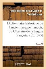 Dictionnaire historique ancien d'occasion  Livré partout en France