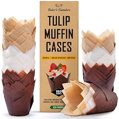 Tulip cupcake cases for sale  Delivered anywhere in UK