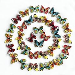 Norinoya 50pcs butterfly for sale  Delivered anywhere in UK