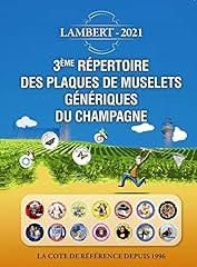 Répertoire plaques muselets d'occasion  Livré partout en France