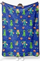 Minecraft plush throw for sale  Delivered anywhere in USA 