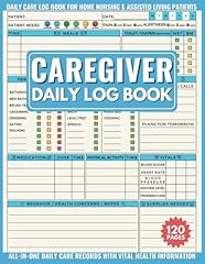 Caregiver daily log for sale  Delivered anywhere in USA 