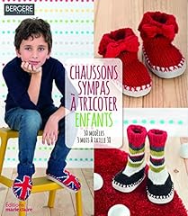 Chaussons sympas tricoter d'occasion  Livré partout en France