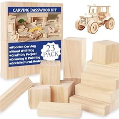 Diydec 23pcs basswood for sale  Delivered anywhere in USA 