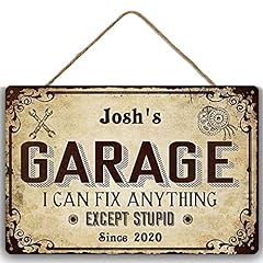 Personalized garage sign for sale  Delivered anywhere in USA 