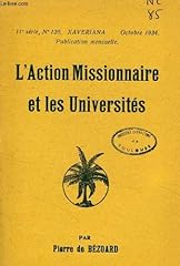 Action missionnaire universite d'occasion  Livré partout en France