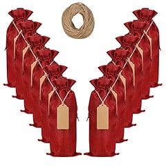 Reusable burlap wine for sale  Delivered anywhere in USA 