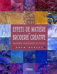 Effets matière broderie d'occasion  Livré partout en France