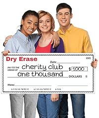 Reusable big check for sale  Delivered anywhere in USA 