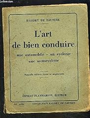 Art conduire automobile d'occasion  Livré partout en France