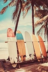 Surfing poster surfboard for sale  Delivered anywhere in USA 