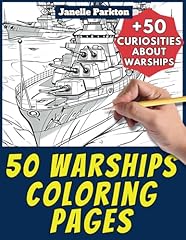 Warships coloring pages for sale  Delivered anywhere in UK
