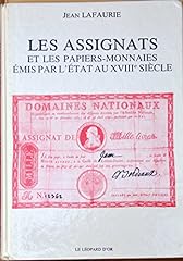 Assignats papiers monnaies d'occasion  Livré partout en France