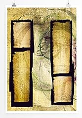 Yvresse tableau abstrait d'occasion  Livré partout en France