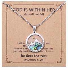 Mustard seed necklace for sale  Delivered anywhere in USA 