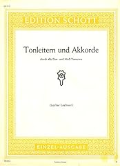 Tonleitern akkorde durch gebraucht kaufen  Wird an jeden Ort in Deutschland