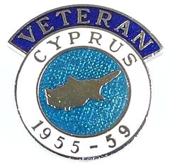Cyprus veterans lapel for sale  Delivered anywhere in UK