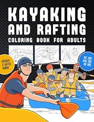 Kayaking rafting coloring for sale  Delivered anywhere in USA 