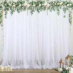 White backdrop curtain for sale  Delivered anywhere in USA 