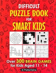 Difficult puzzle book for sale  Delivered anywhere in USA 