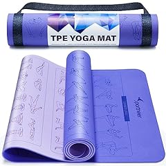 Instructional yoga mats for sale  Delivered anywhere in USA 