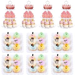 Pieces cupcake stand for sale  Delivered anywhere in USA 