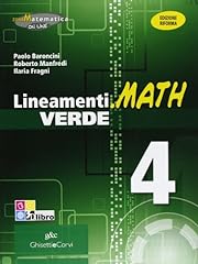 Lineam.math ver.4 vol. usato  Spedito ovunque in Italia 