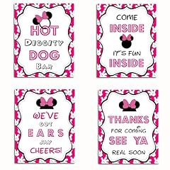 Minnie birthday signs for sale  Delivered anywhere in USA 