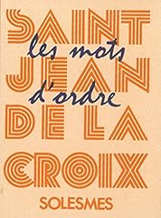 Mots ordre saint d'occasion  Livré partout en France