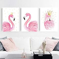 3pcs pink flamingo for sale  Delivered anywhere in USA 